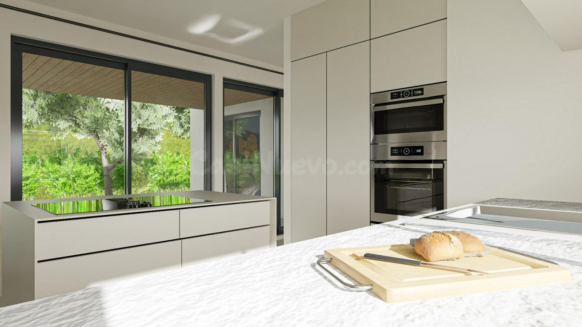 Chalet de obra nueva en Vilanova de Escornalbou con amplio j - foto 3