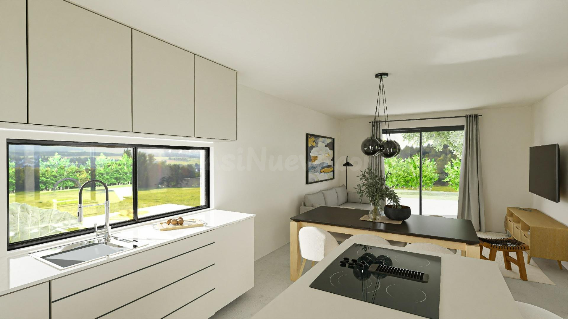 Chalet de obra nueva en Vilanova de Escornalbou con amplio j - foto 5