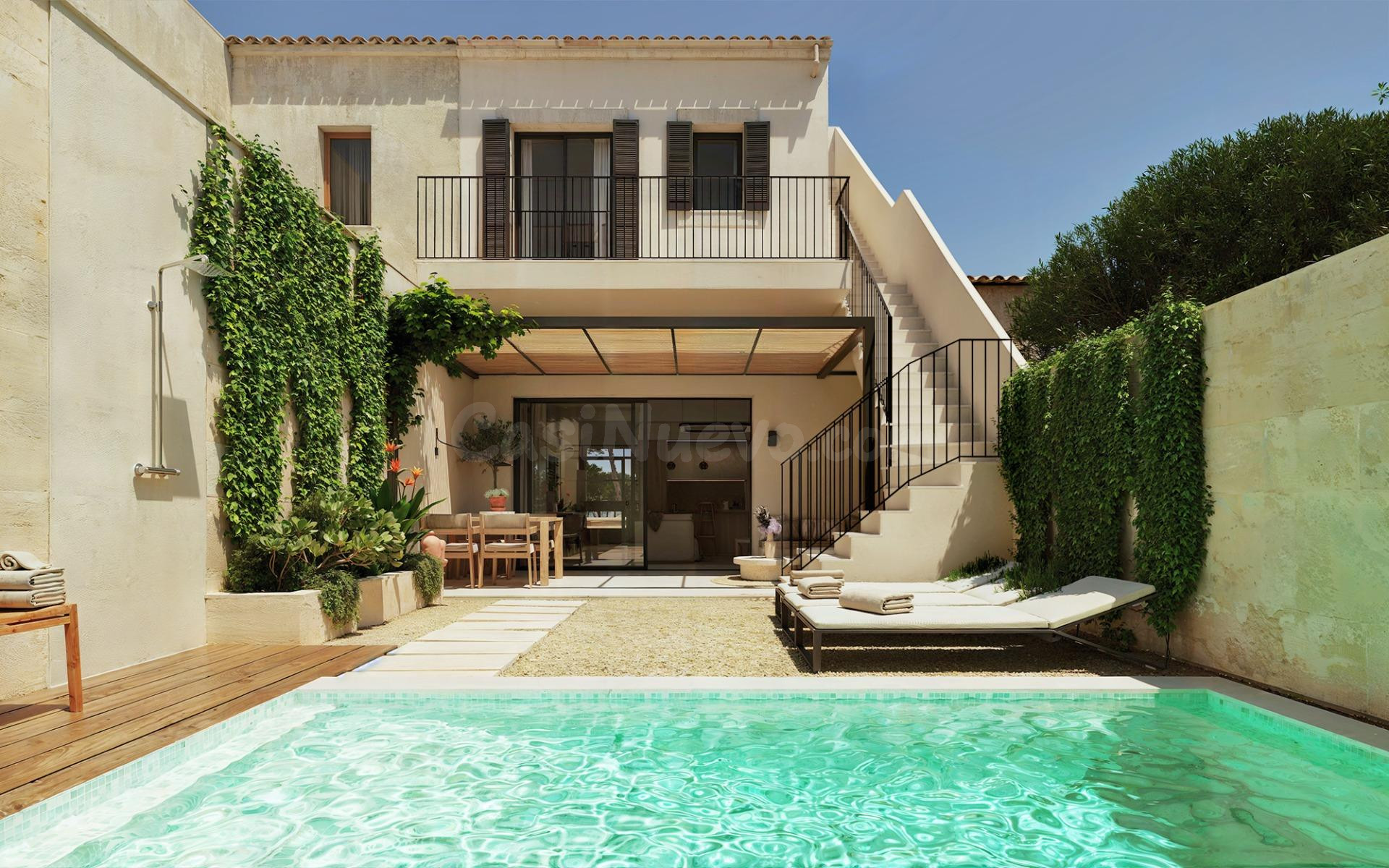 Elegante casa de obra nueva en el corazón de Ses Salines