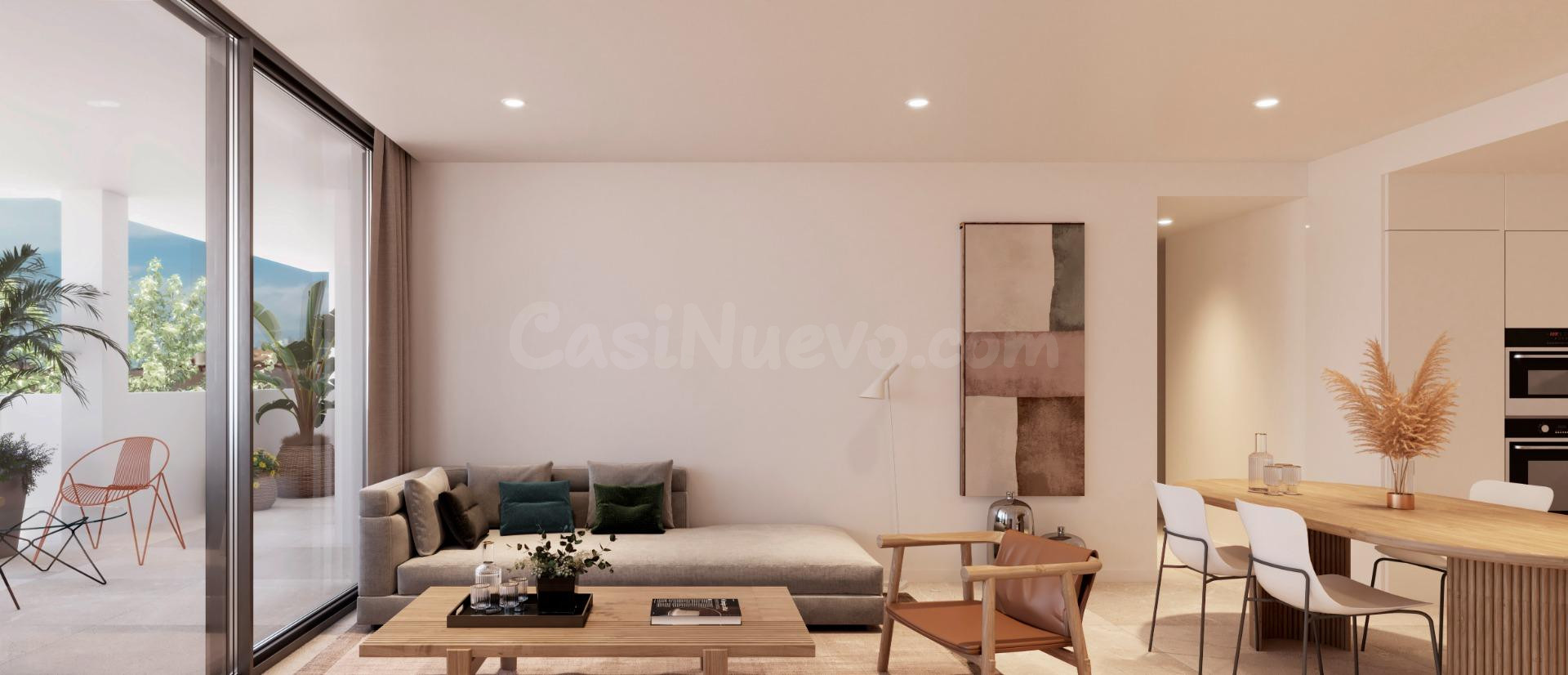 Ático de obra nueva en Colonia de Sant Jordi