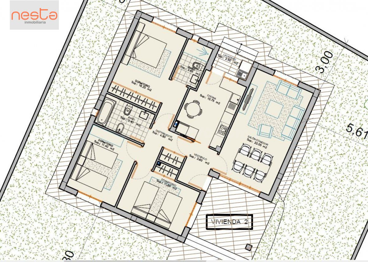 Casa de campo NUEVA en Lorca zona Purias, 140 m2