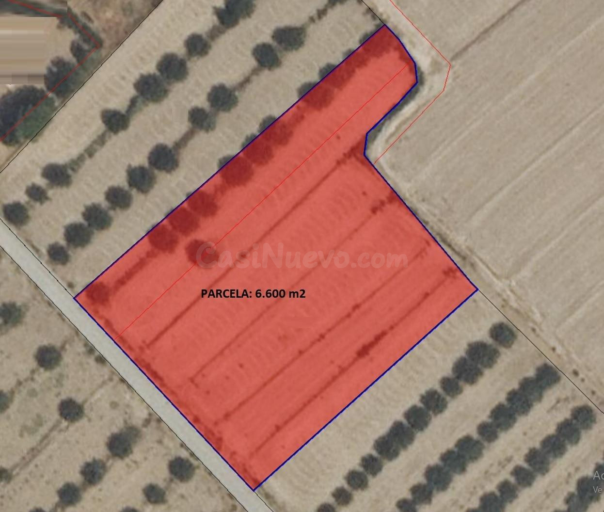 PARCELA 6.600 m2 EN AGUADERAS PARA EDIFICAR O CULTIVAR