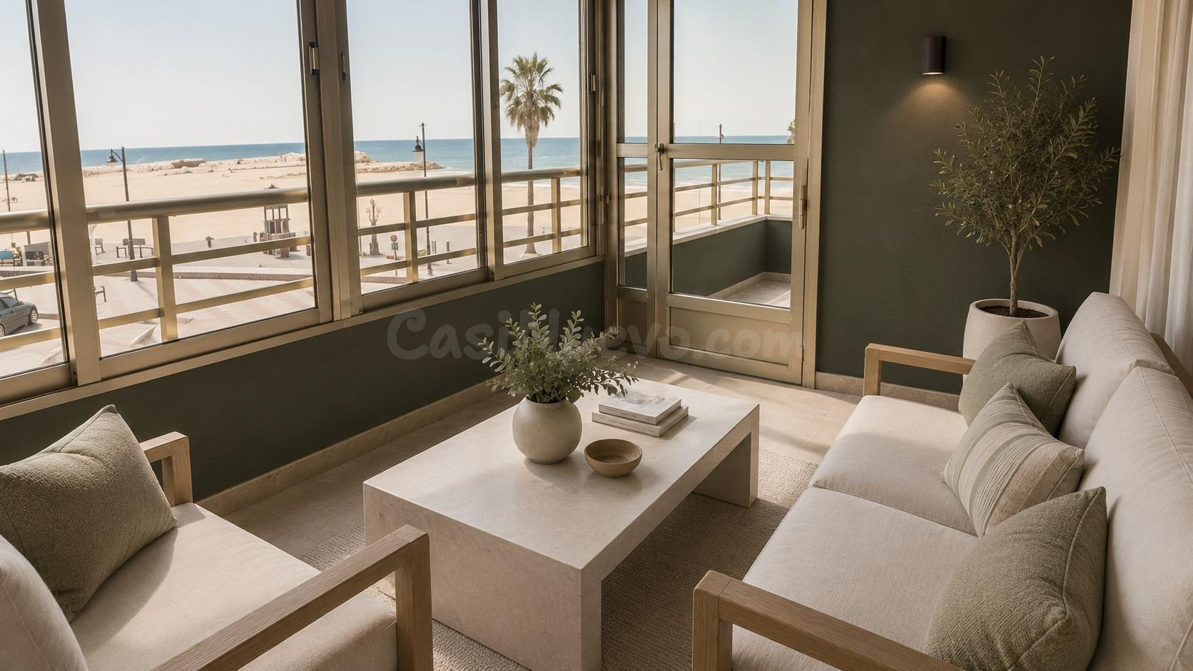 IMPRESIONANTE APARTAMENTO EN PRIMERA LINEA DEL MAR - foto 4