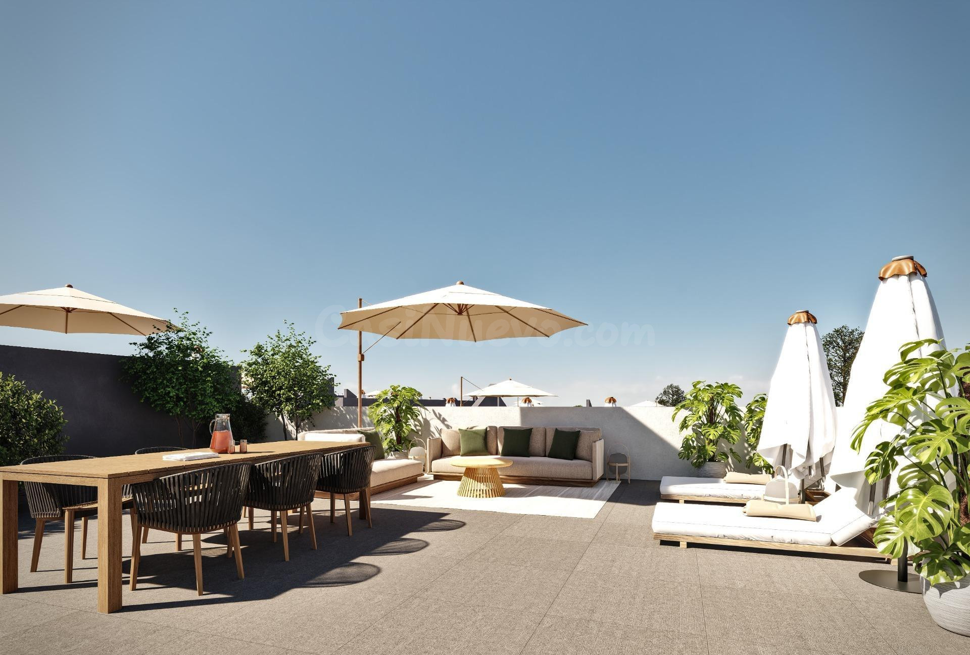 APARTAMENTOS BUNGALOW DE OBRA NUEVA EN SAN MIGUEL DE SALINAS