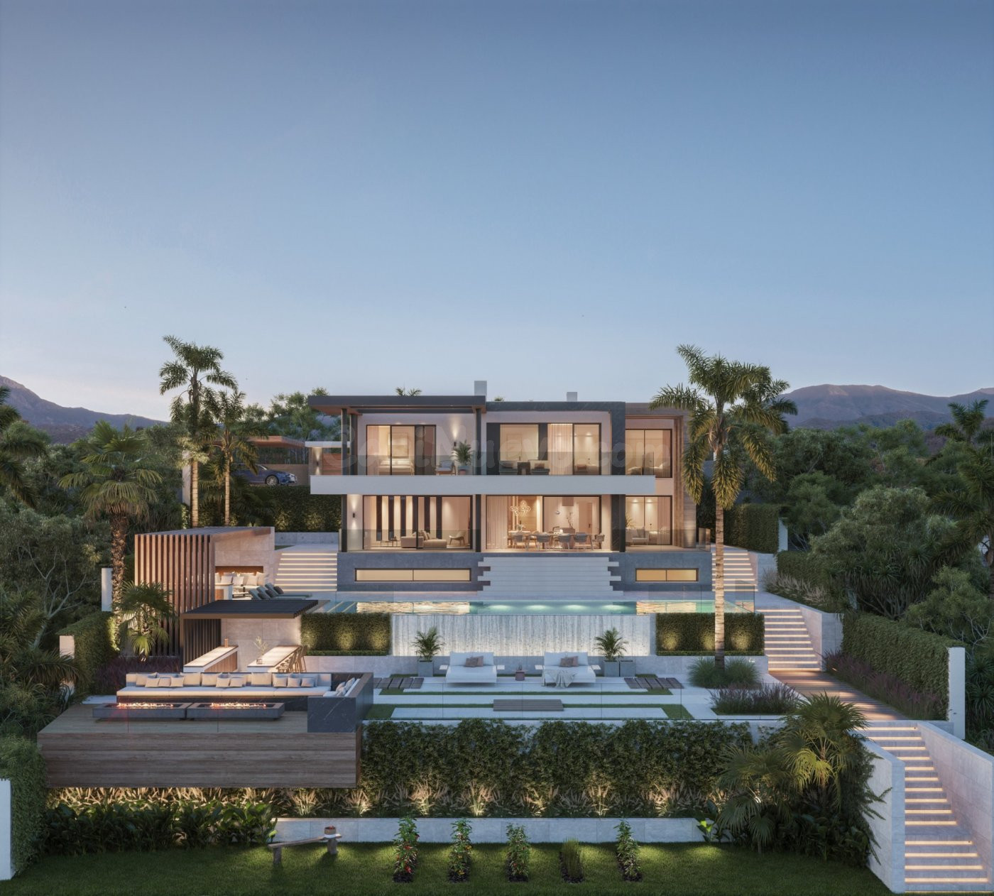 Maravillosa villa de lujo rodeada de todo tipo de comodidades en un exclusivo lugar.