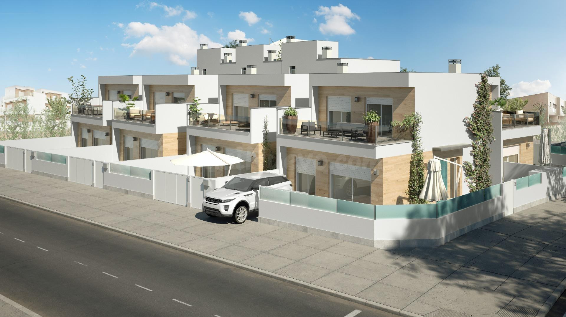 VILLAS DE OBRA NUEVA EN SAN PEDRO DEL PINATAR