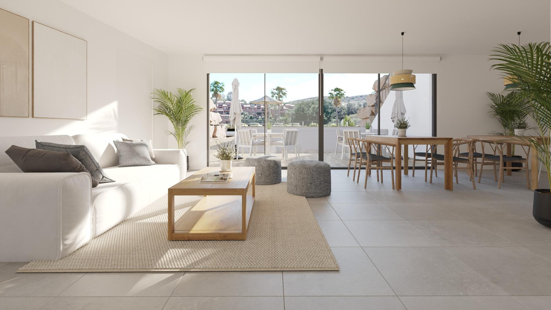 Te presentamos una exclusiva promoción de apartamentos y áticos de 2 y 3 dormitorios en tres alturas