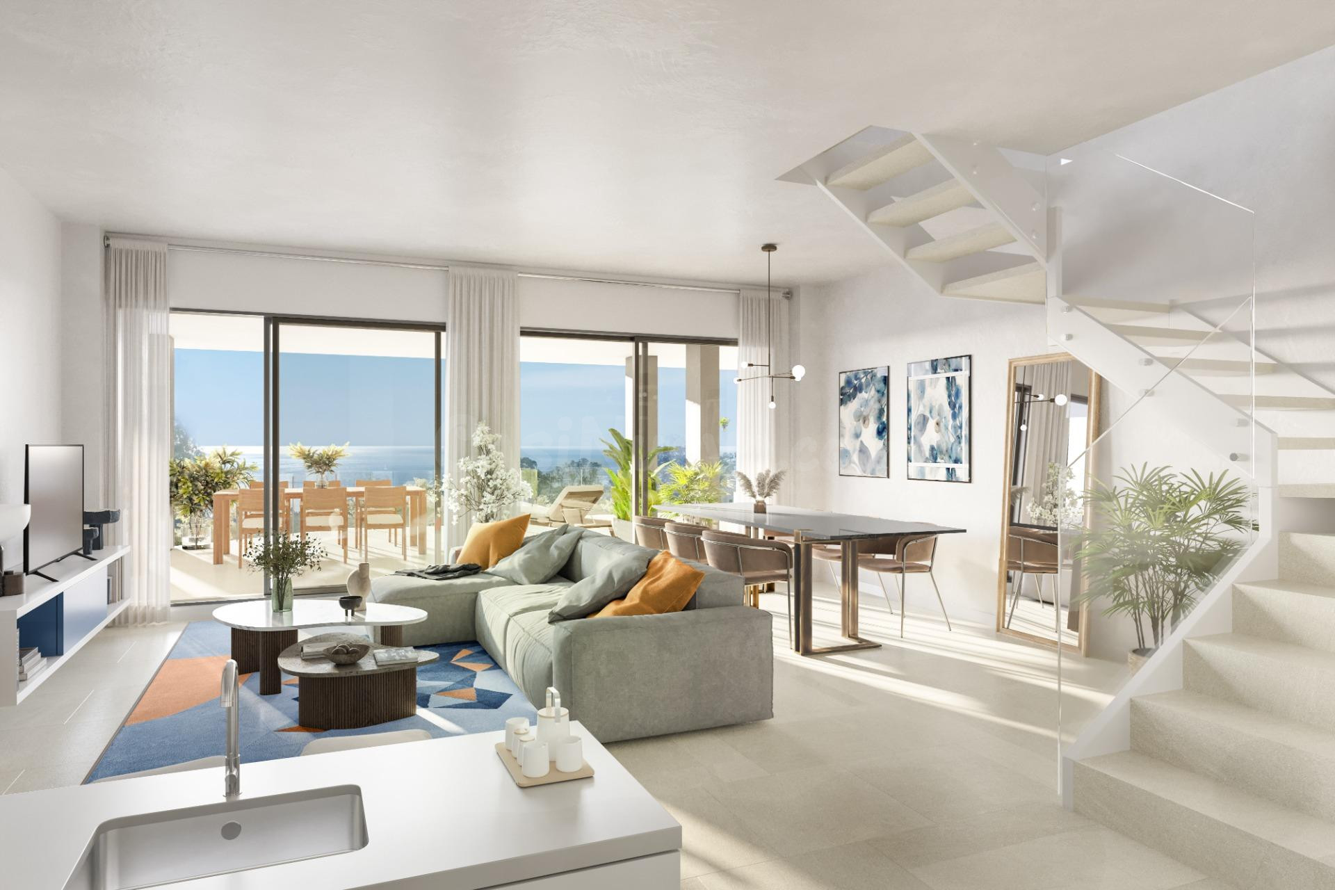 Espectacular apartamento de vanguardia en un entorno privilegiado en Benalmádena