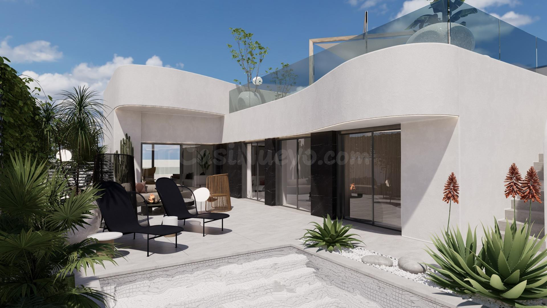VILLAS DE OBRA NUEVA EN ROJALES