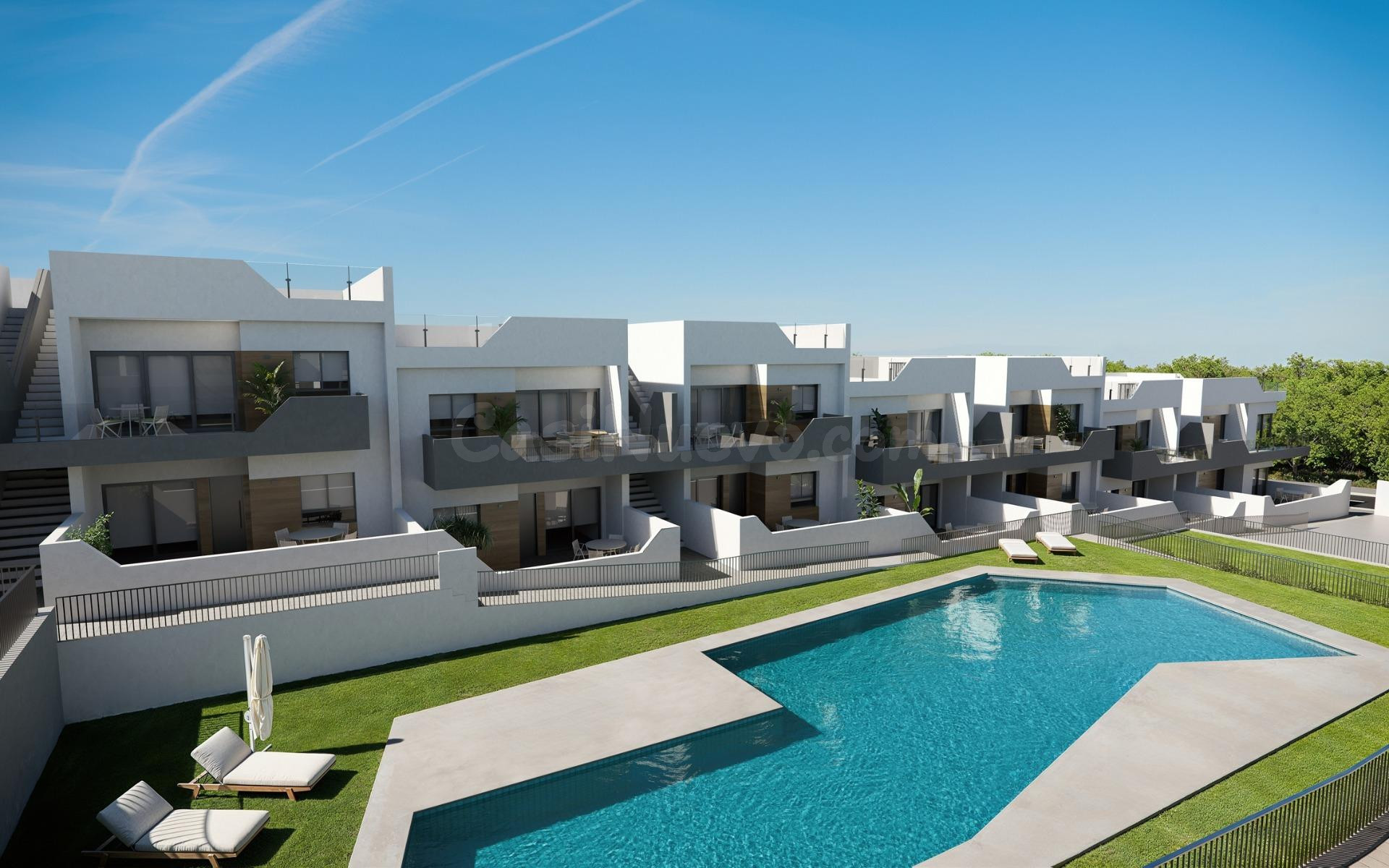 BUNGALOWS DE OBRA NUEVA EN SAN MIGUEL DE SALINAS