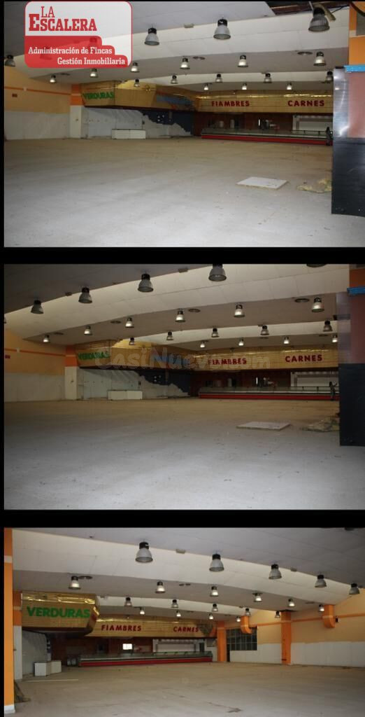 Local comercial de 1834m2 en zona céntrica de Ibi. Posibles segregaciones.