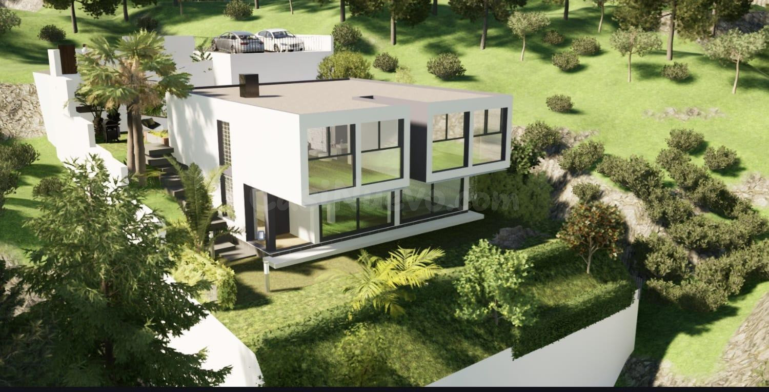 Casa independiente de obra nueva en Olivella