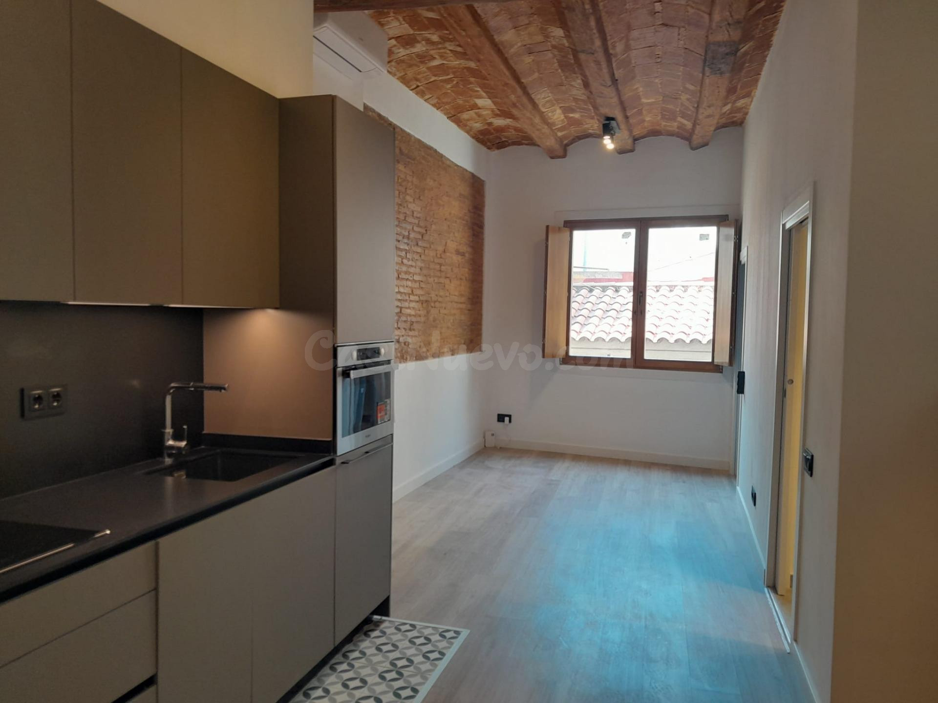Piso en alquiler de 1 habitación nuevo a estrenar en zona gótico