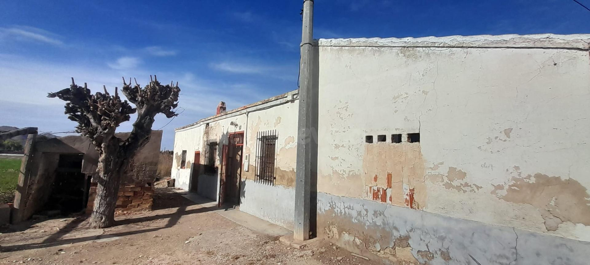 CASA CON TERRENO PARA REFORMAR EN LA HUERTA DE CALLOSA DE SEGURA!
