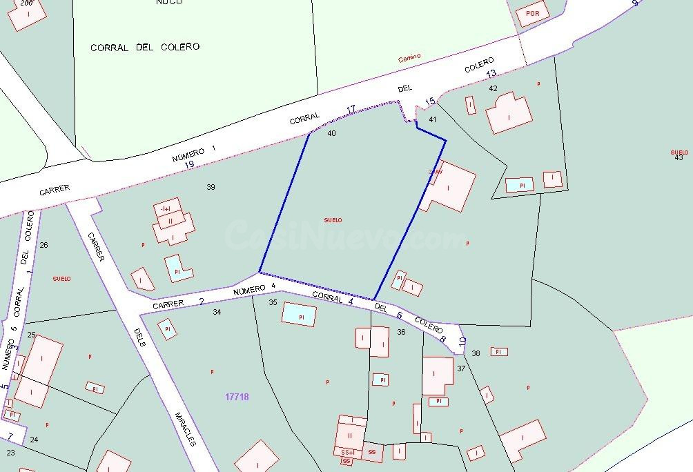 PARCELA DE 2.513 m2 EN CORRAL DEL COLERO – SERRA PERENXISA