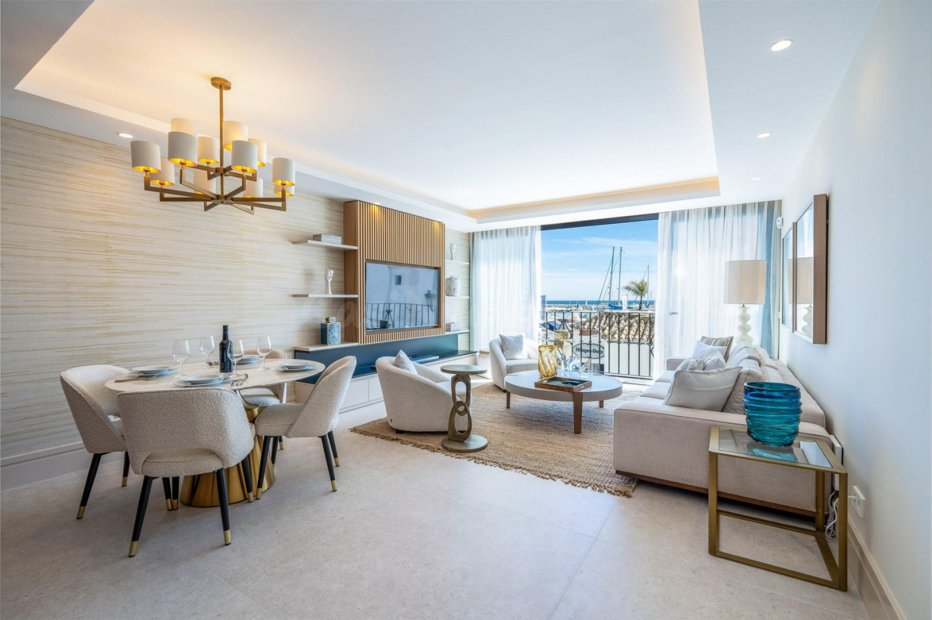 Apartamento con vistas al Puerto Banús