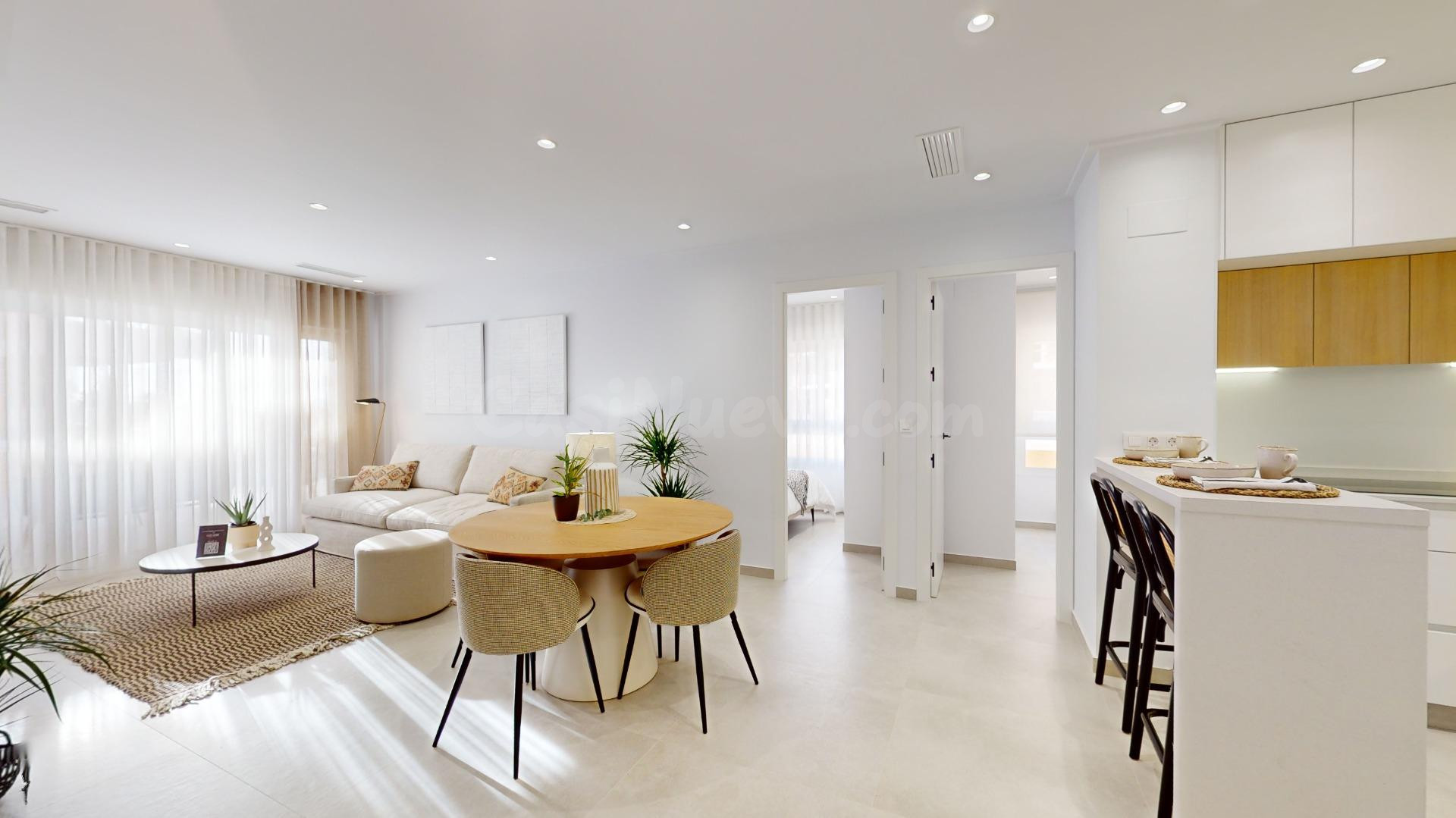 Vivienda para estrenar en el raso