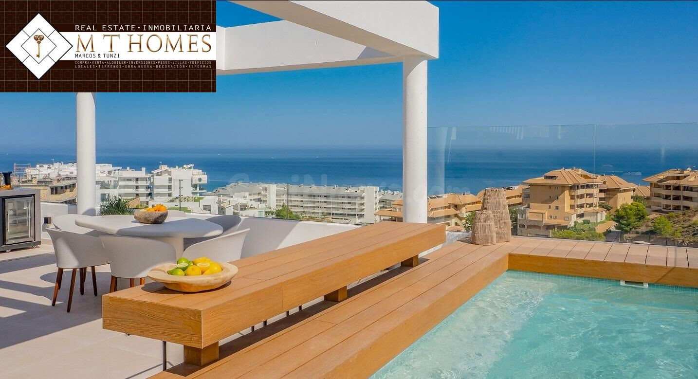 LUXURY  SKY  VILLA IN EL HIGUERÓN - FUENGIROLA- SEA VIEWS