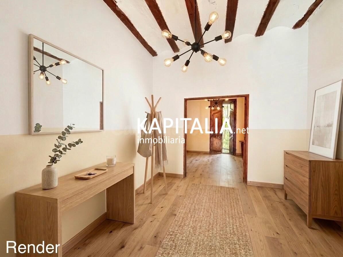 CASA DE PUEBLO CON TERRENO