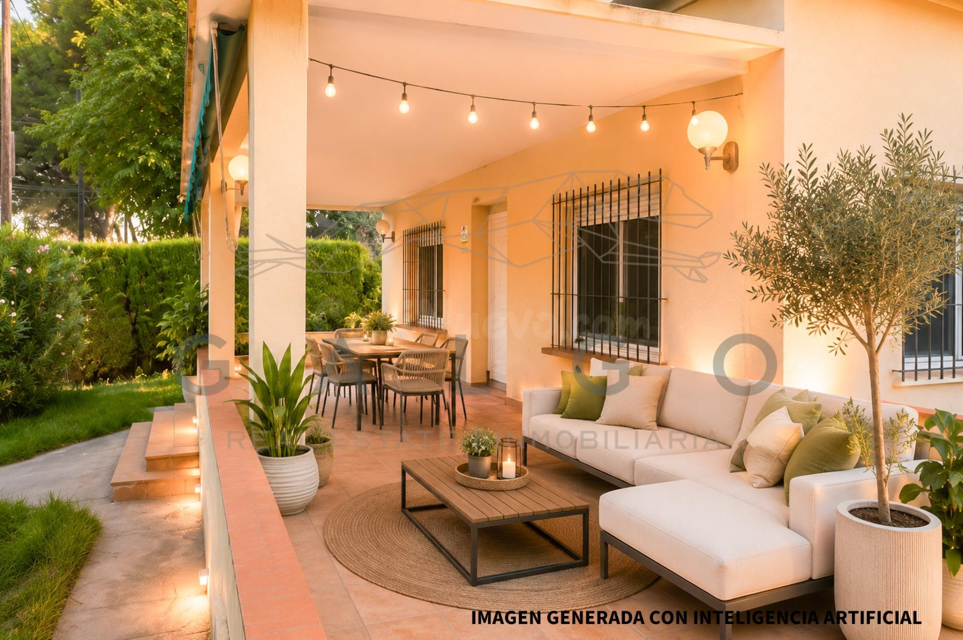 Chalet independiente en La Cañada: comodidad en una sola planta, jardín con piscina y ubicación inmejorable
