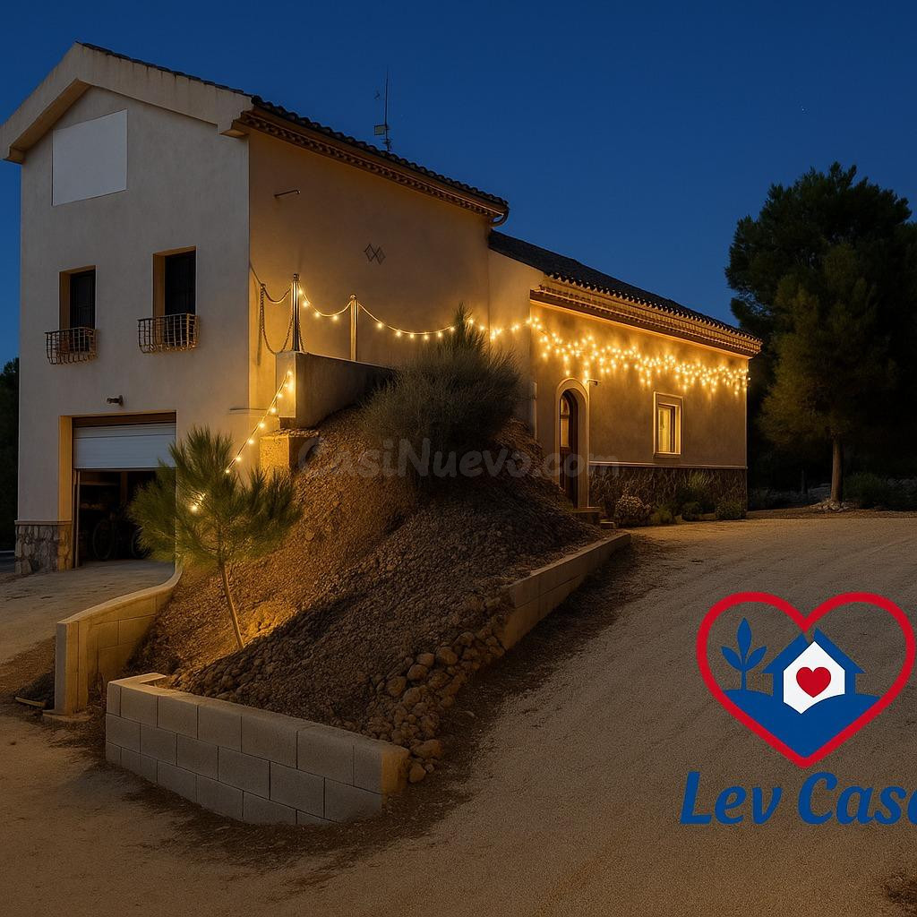 Casa autosuficiente en plena Sierra Espuña – Naturaleza y exclusividad