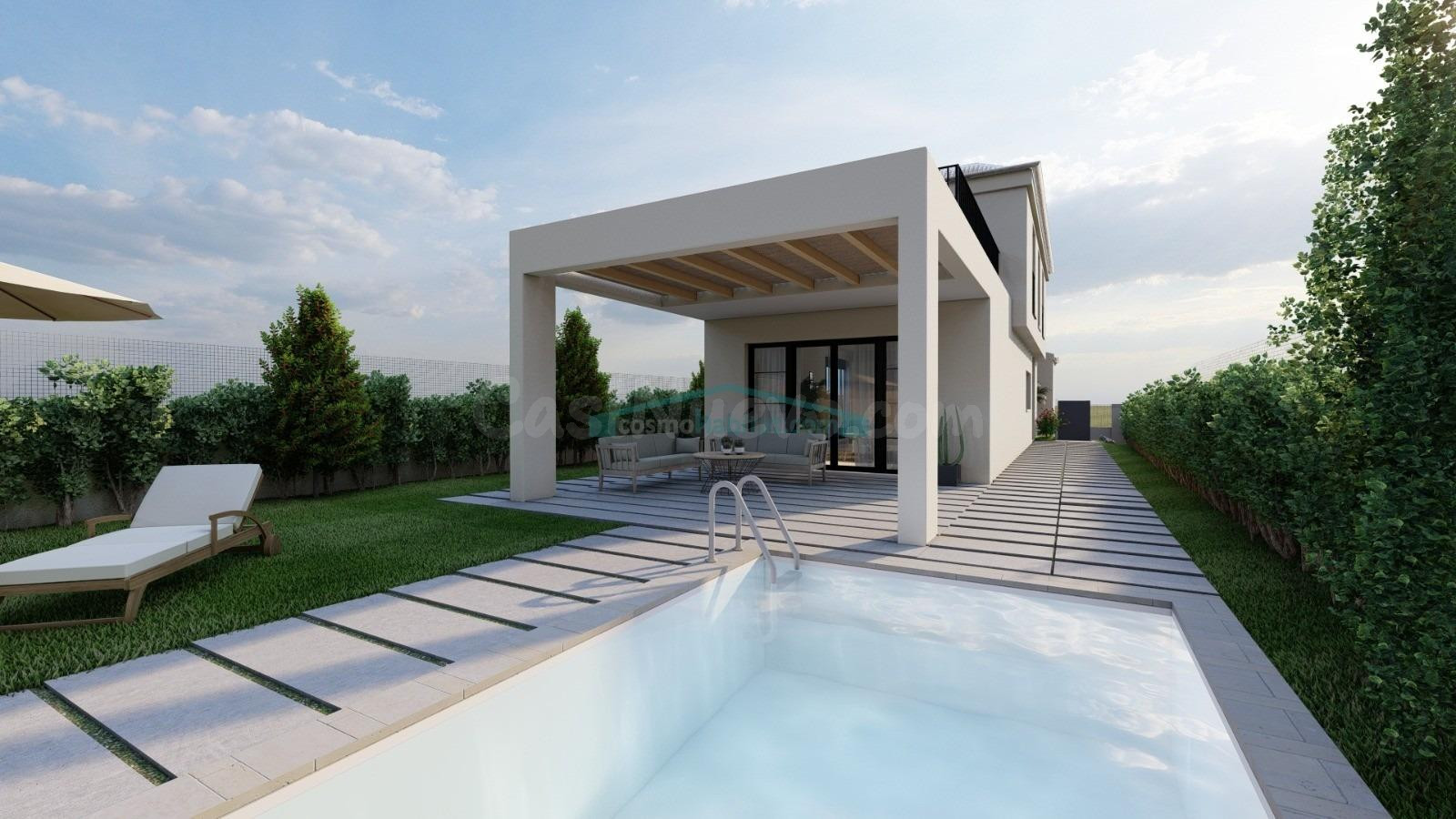 Terreno con proyecto de vivienda unifamiliar en Massarrojos, - foto 2