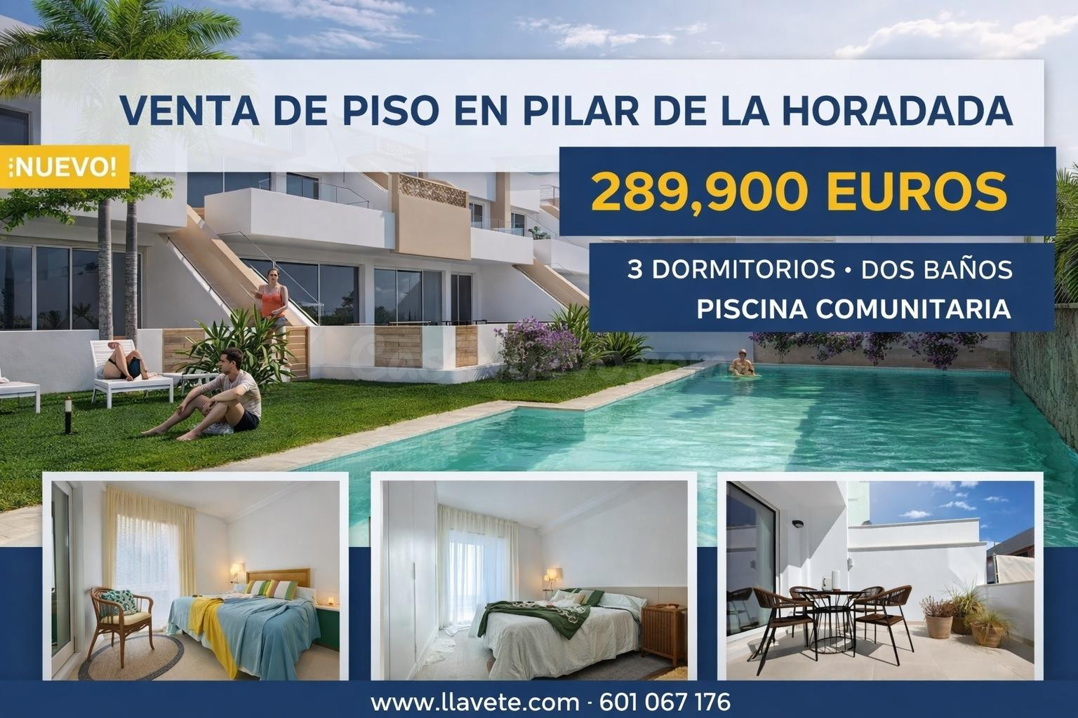¡Un Paraíso en Pilar de la Horadada! ✨