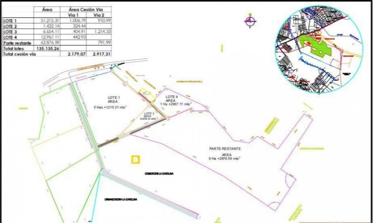 Venta de terreno en Barrio La Carolina - foto 4