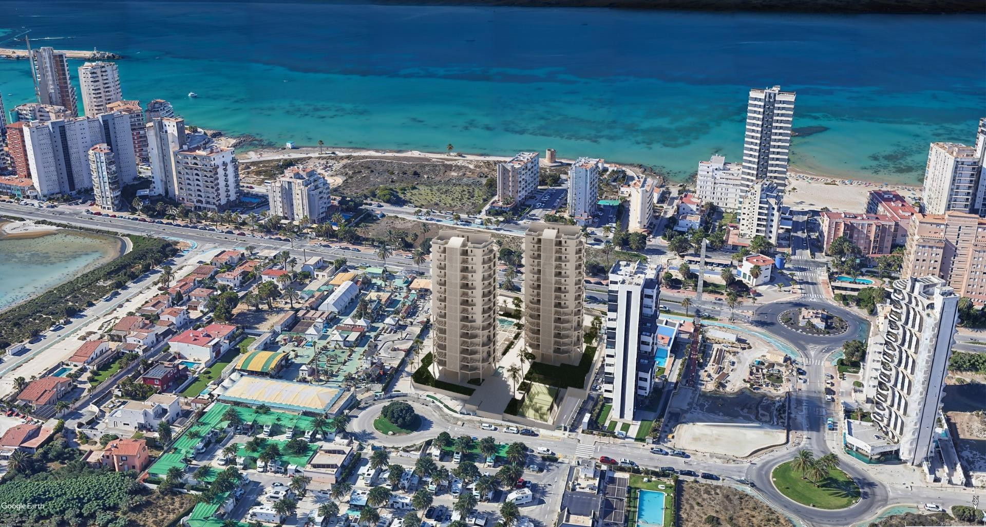 Apartamentos de nueva construcción en venta en Calpe, a 200 
