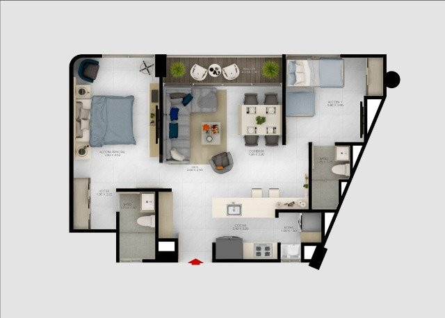 ¡No Espere Más! Apartamento para Estrenar en Cielo Mar – Entrega Inmediata