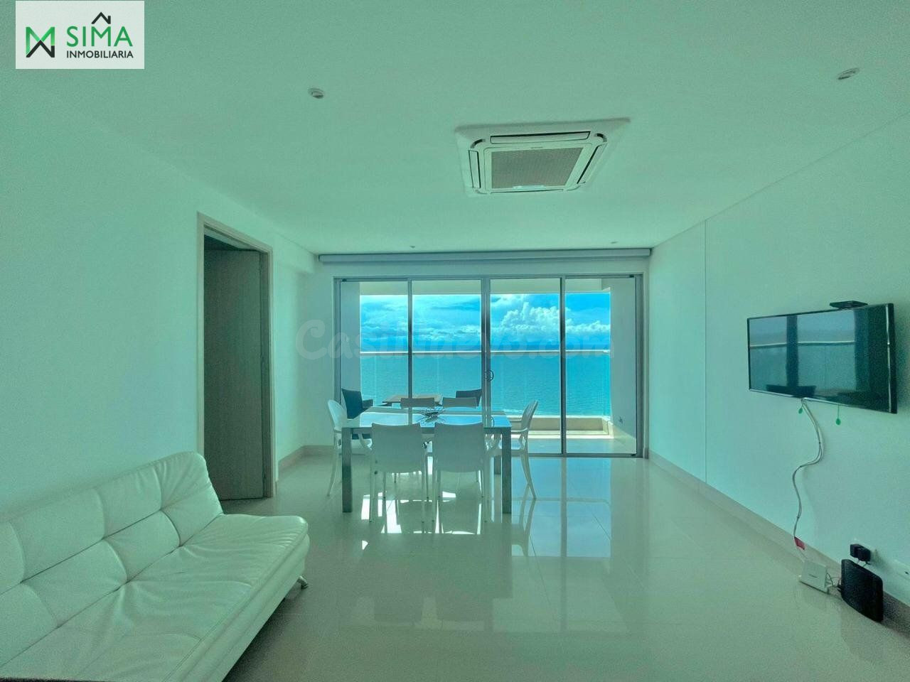 VENTA DE APARTAMENTO CON VISTA DIRECTA AL MAR ZONA BOCAGRANDE