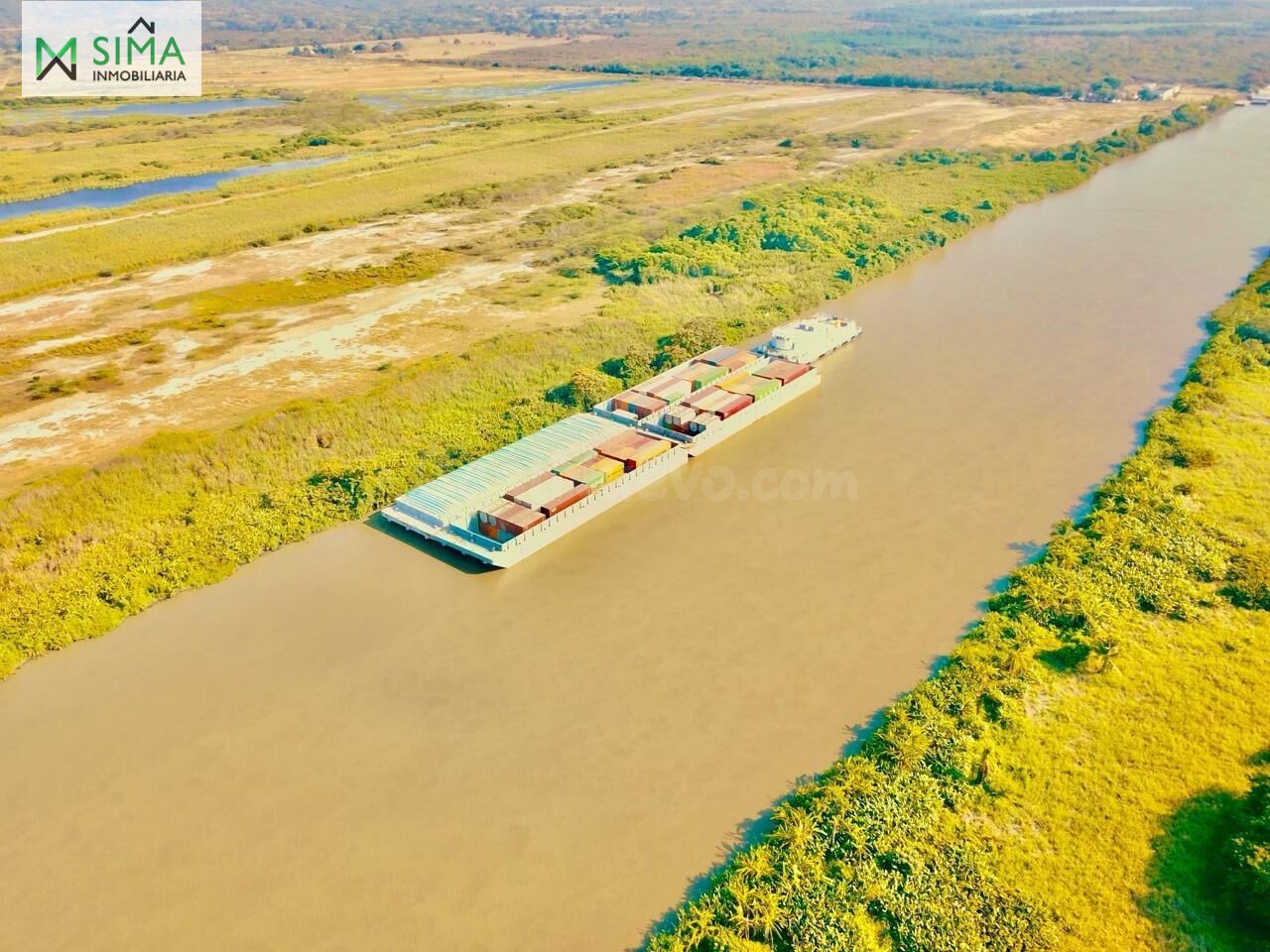 Lote frente al Canal del Dique - Ideal para desarrollo industrial y astillero naval