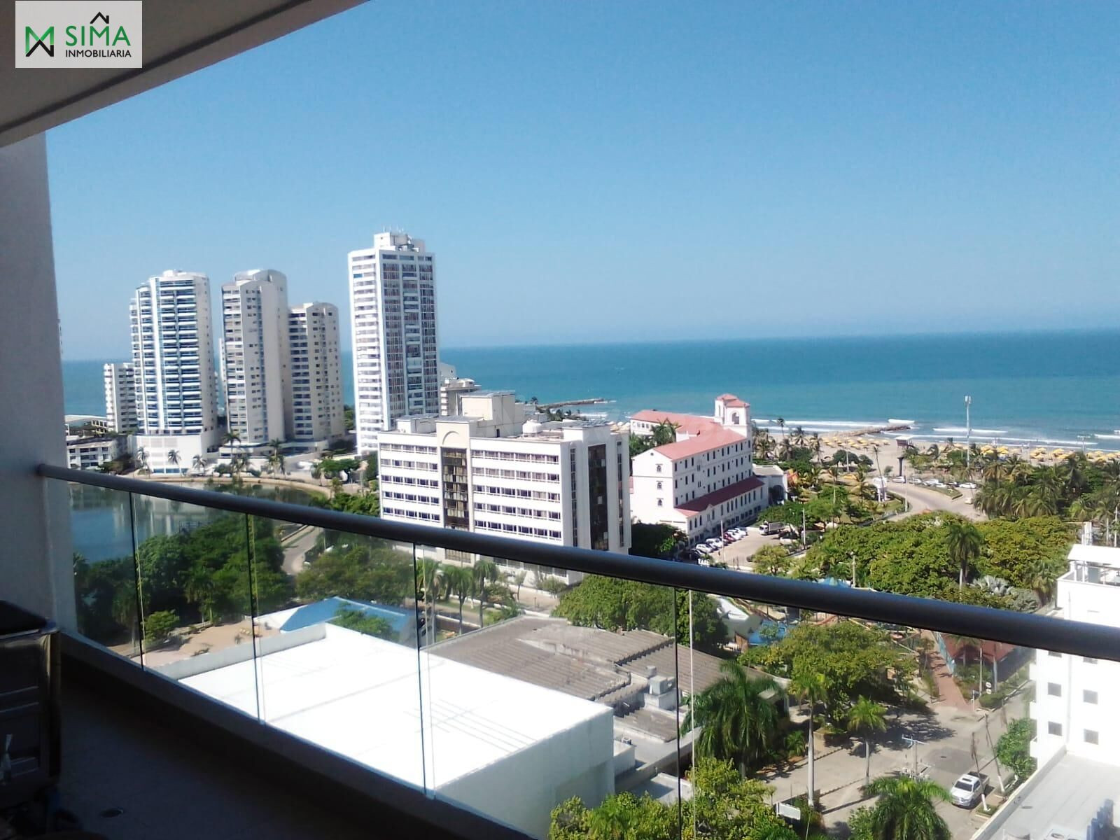 Venta de hermoso Apartamento con vista al mar en  Bocagrande.