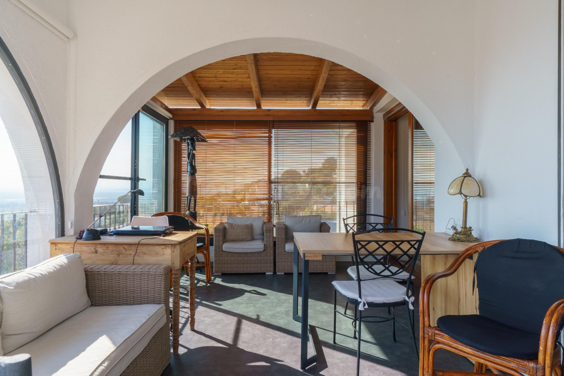 Villa con piscina, vistas al mar y apartamento independiente - foto 3