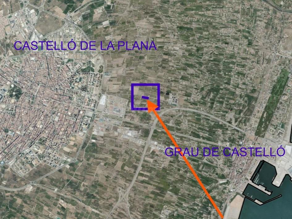 VENTA DE TERRENO EN CASTELLON DE LA PLANA ZONA SOTARRANI