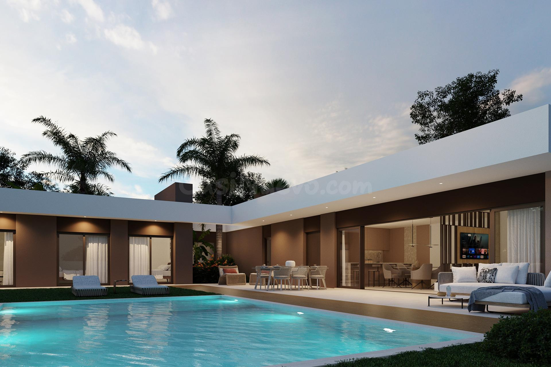 Exclusiva villa en Matola, Elche, confort y naturaleza a tu alcance.