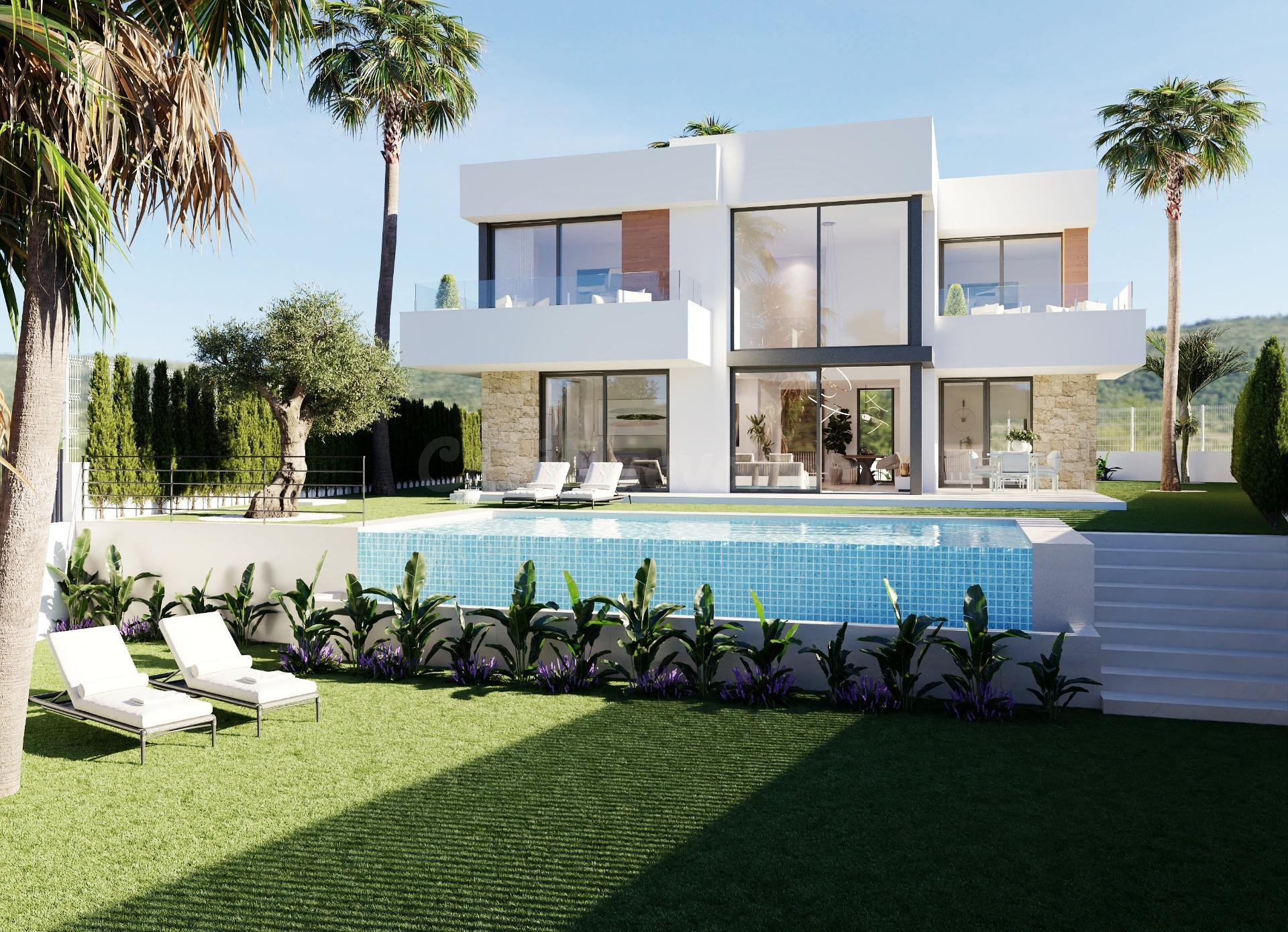 EN VENTA VILLA DE LUJO EN LA ZONA DE SIERRA CORTINA EN FINESTRAT