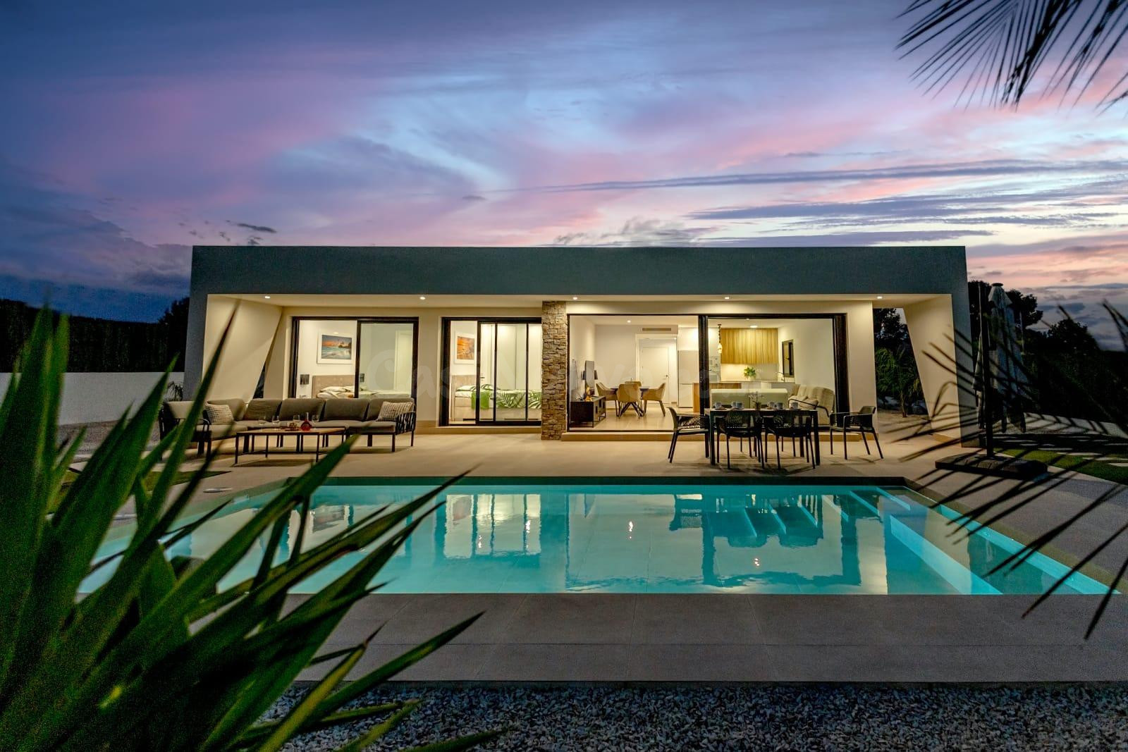 EN VENTA NUEVAS VILLAS EN construcción EN CALASPARRA-MURCIA-ESPAÑA