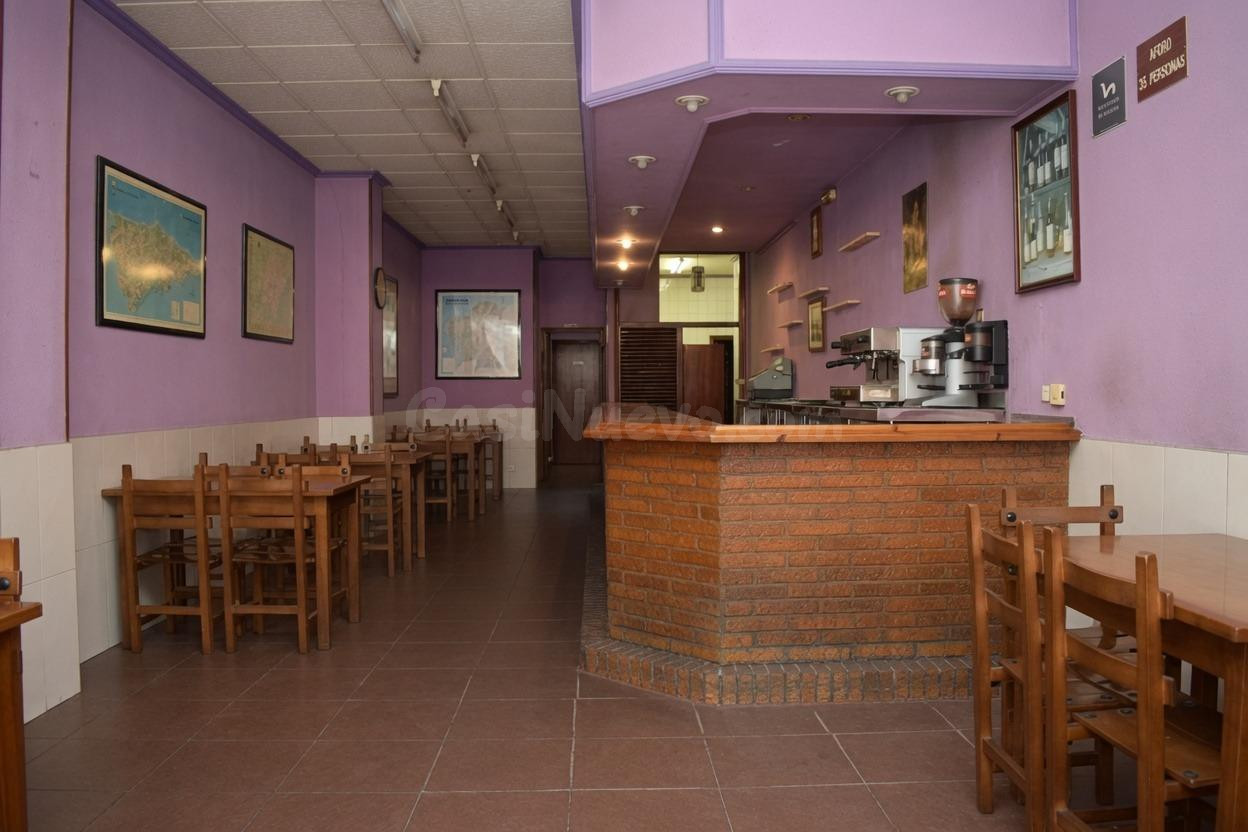 BAR-RESTAURANTE LISTO PARA EMPEZAR A TRABAJAR EN PLENO OVIEDO – C/ FÉLIX ARAMBURU, 3