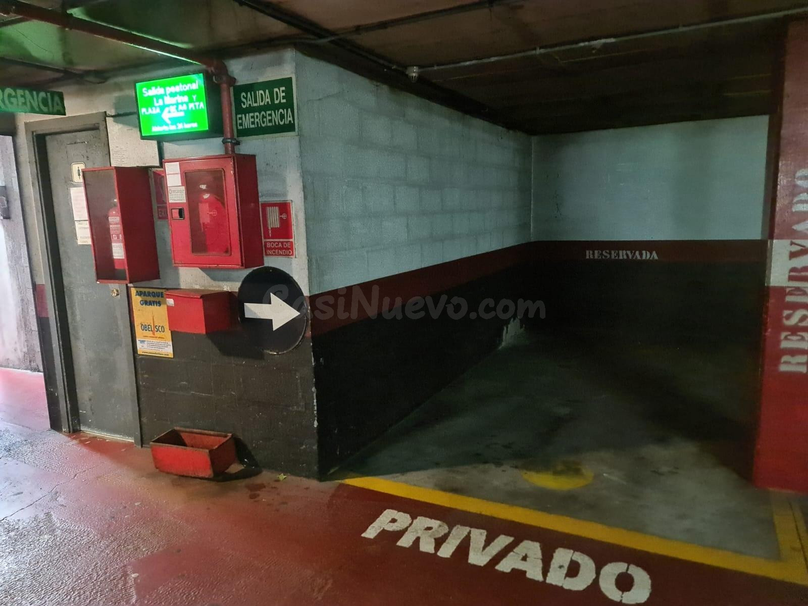 Garaje 9m² en alquiler - A Coruña