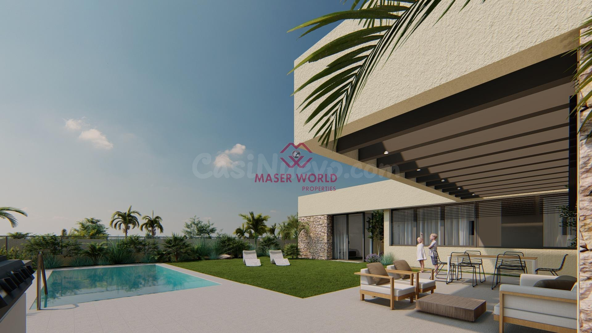 VILLAS DE OBRA NUEVA EN ALTAONA GOLF RESORT, MURCIA
