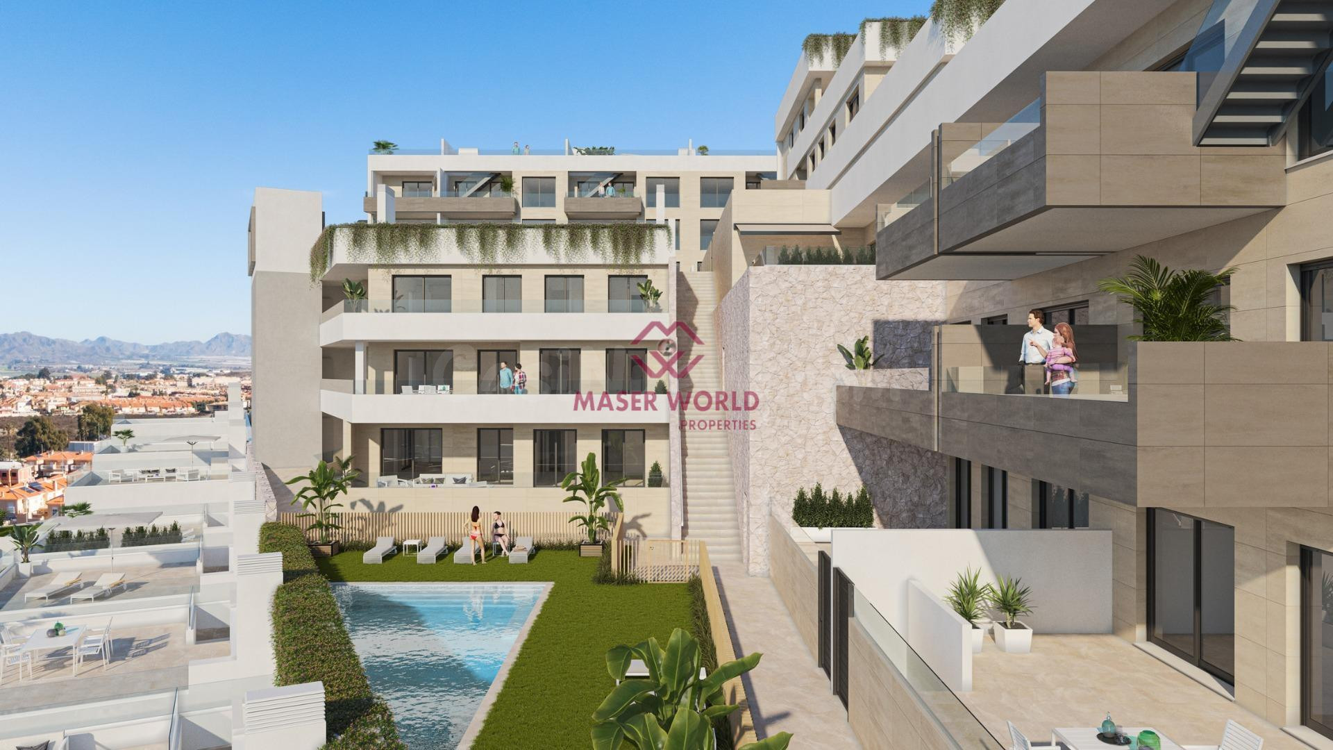 COMPLEJO RESIDENCIAL DE OBRA NUEVA EN AGUILAS