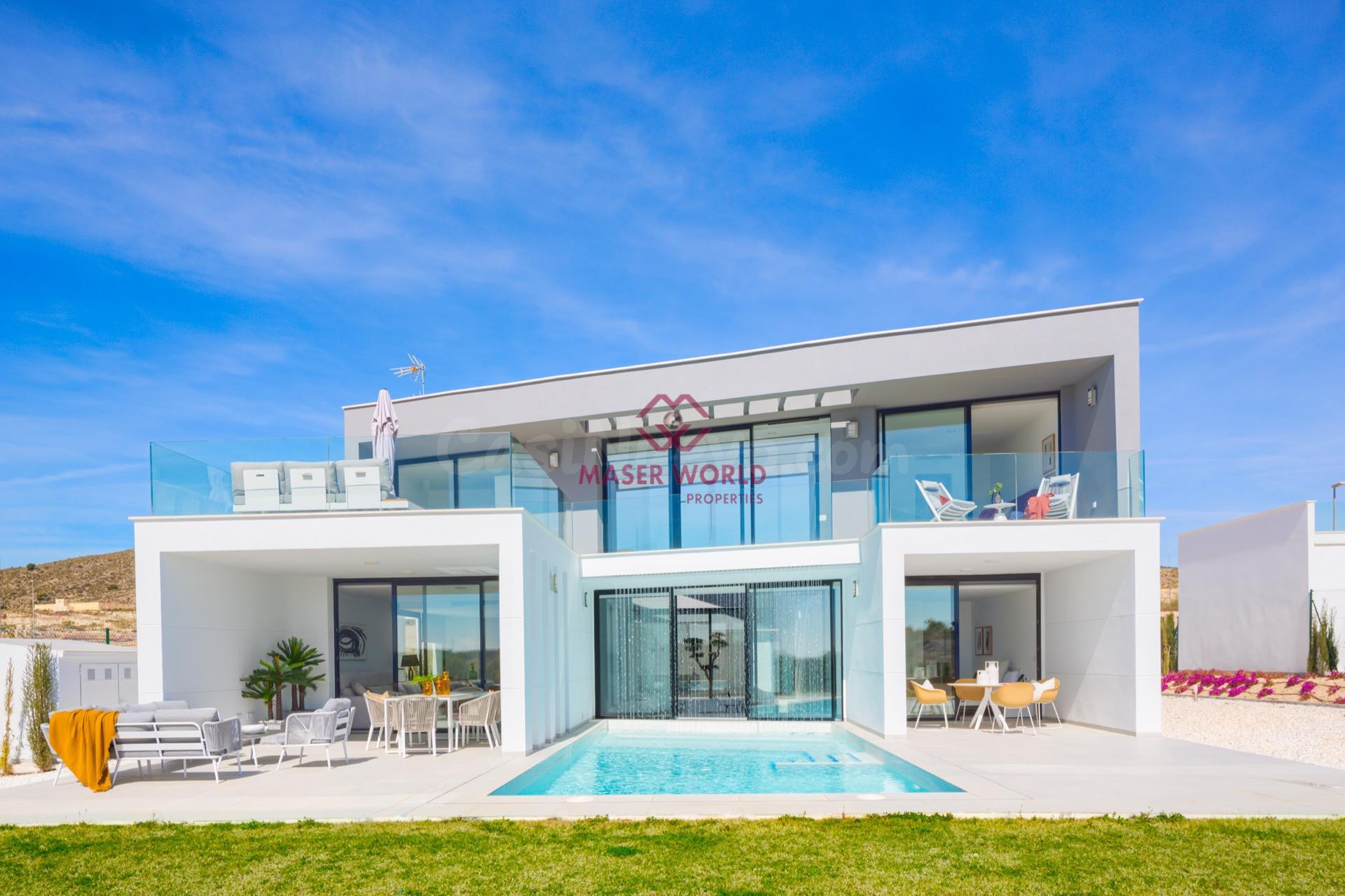 VILLAS DE OBRA NUEVA EN ALTAONA GOLF RESORT, MURCIA