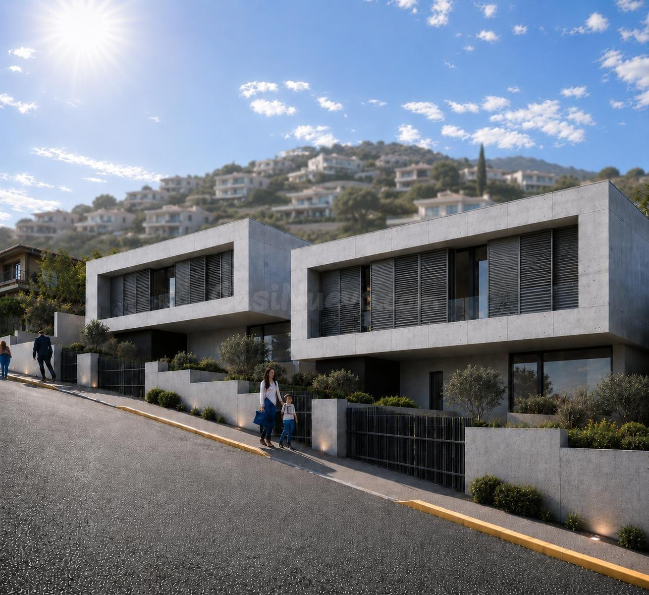 Proyecto de dos viviendas de obra nueva en Roca Grossa de Lloret de Mar.