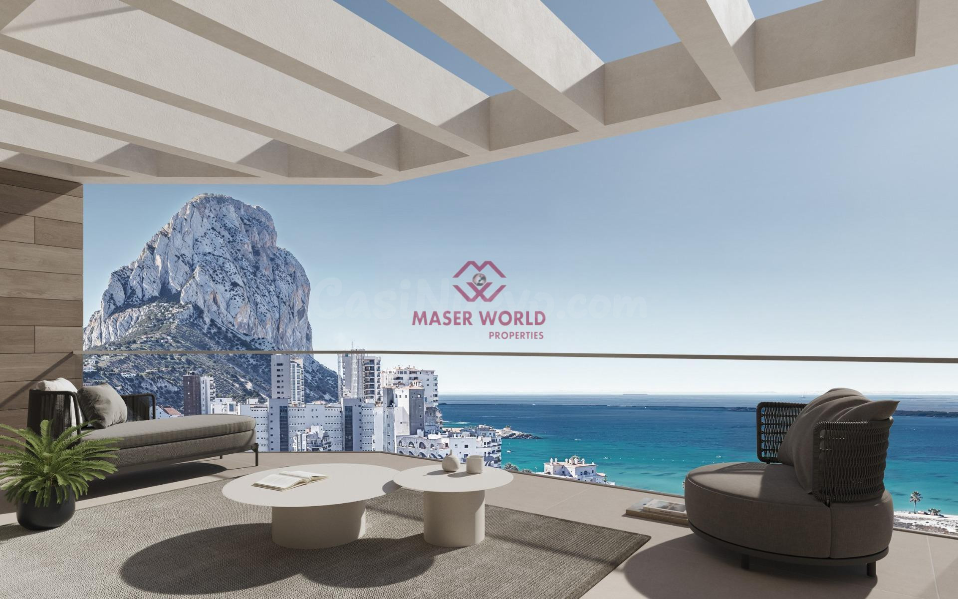 Apartamentos de nueva construcción en venta en Calpe, a 200 