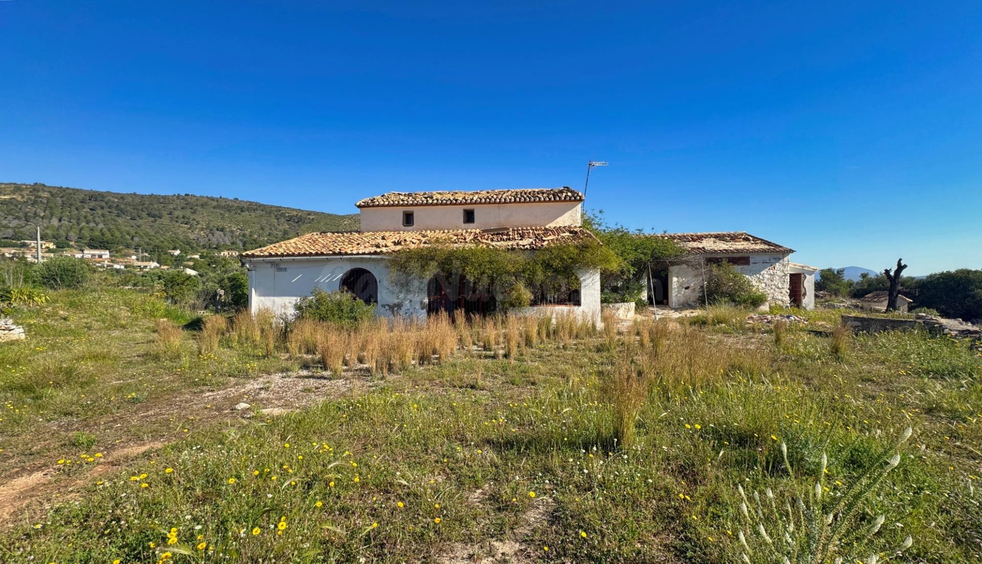 Finca rústica 10 habitaciones 566m² en venta - Benissa pueblo