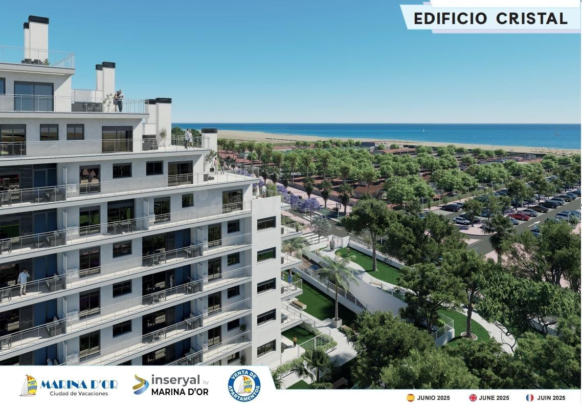 PROMOCIÓN OBRA NUEVA EN OROPESA EDIFICIO CRISTAL
