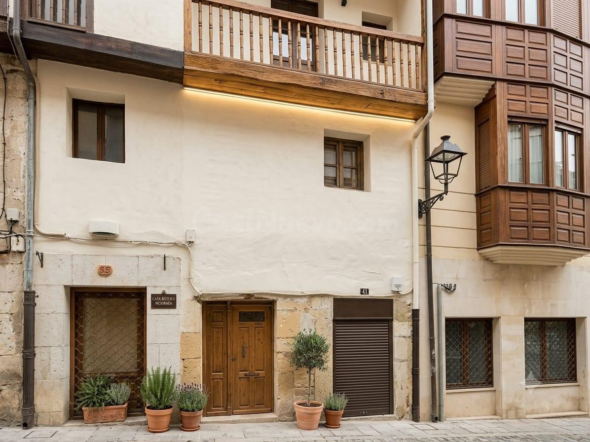 Amplia Casa en Medina de Pomar con Local Comercial y Potencial para Reformar