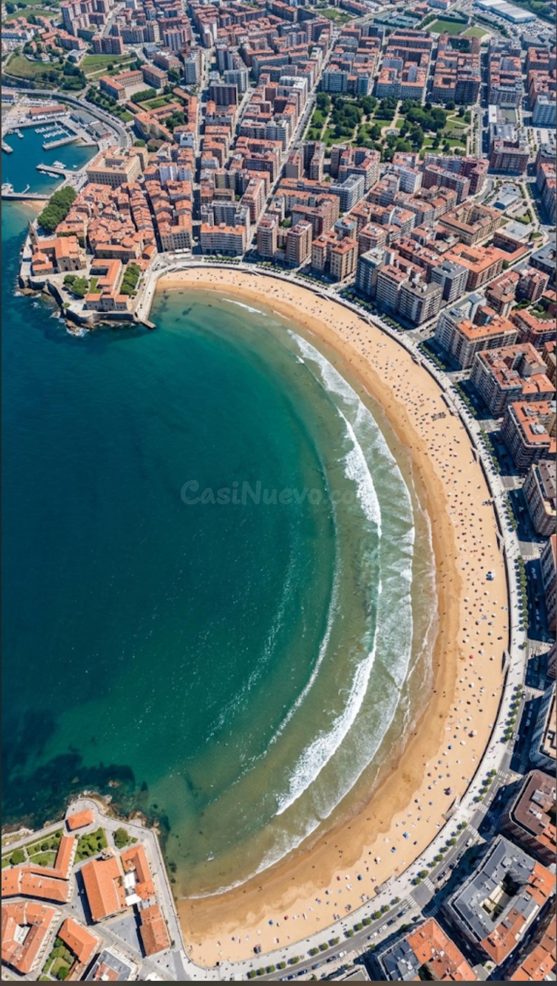 Vadehohogares Alquila a 50m de la Playa de San Lorenzo Apartamento