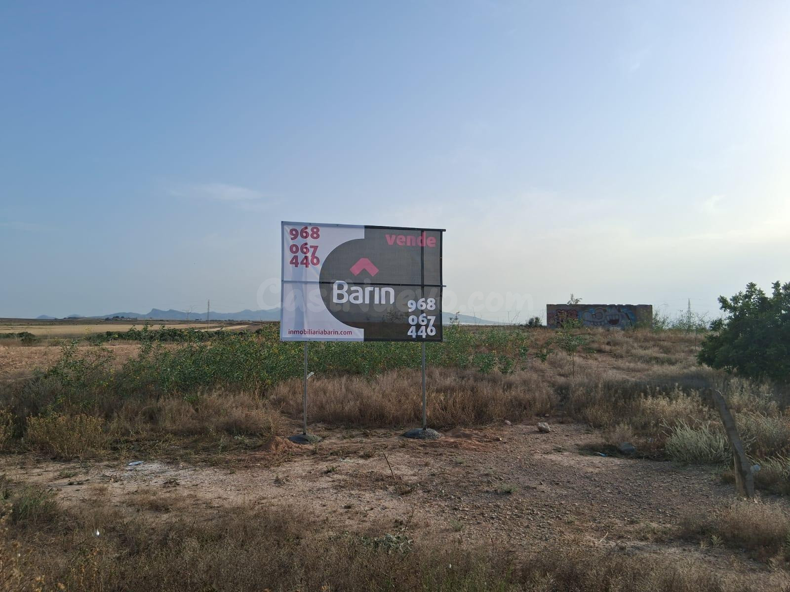Terreno rústico en Alhama de Murcia